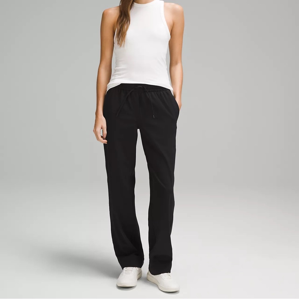 Lululemon Straight- Leg Mid Rise Pant - Luxtreme